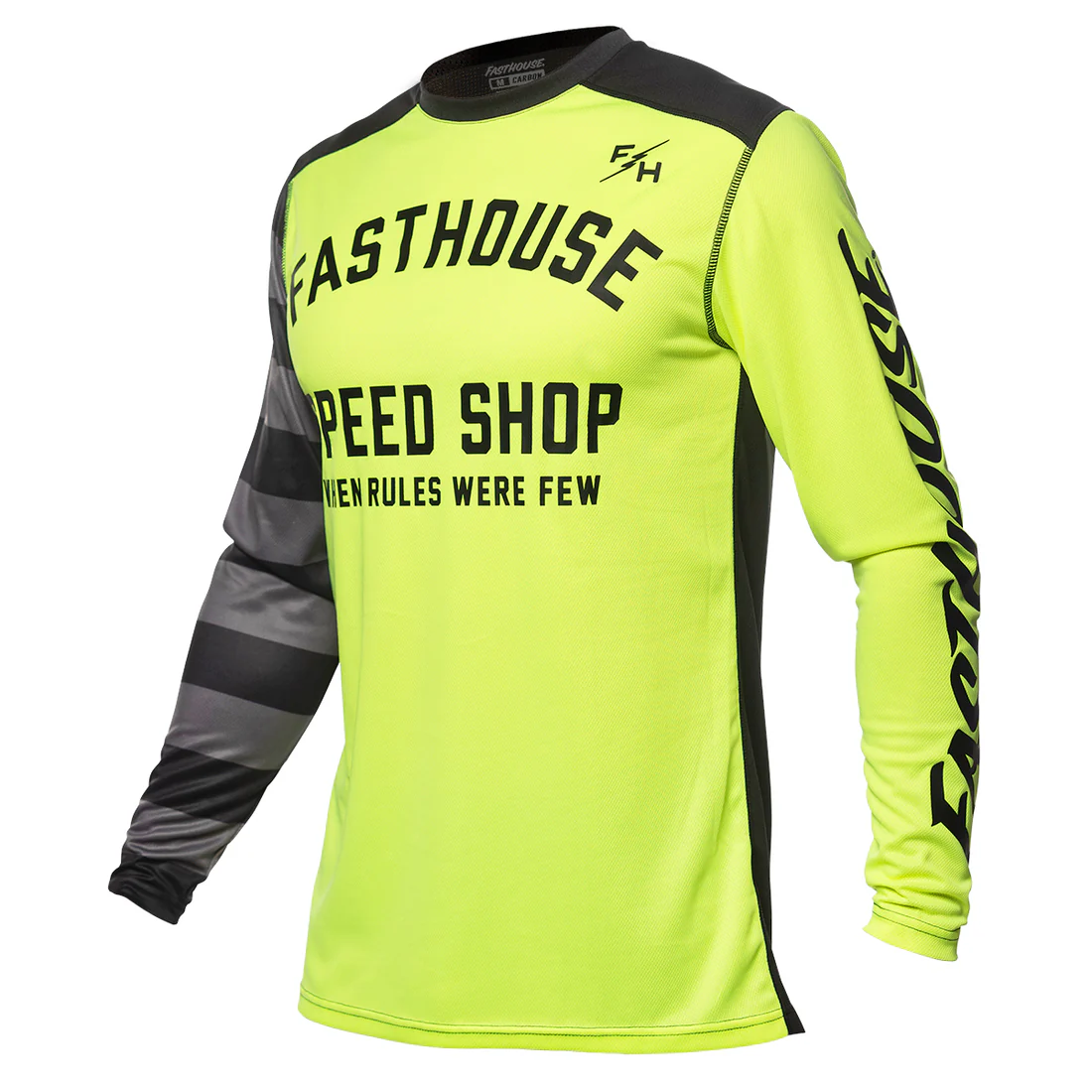 FASTHOUSE CARBON ETERNAL MX DRES - CRNA/FLUO