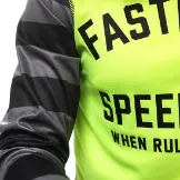FASTHOUSE CARBON ETERNAL MX DRES - CRNA/FLUO