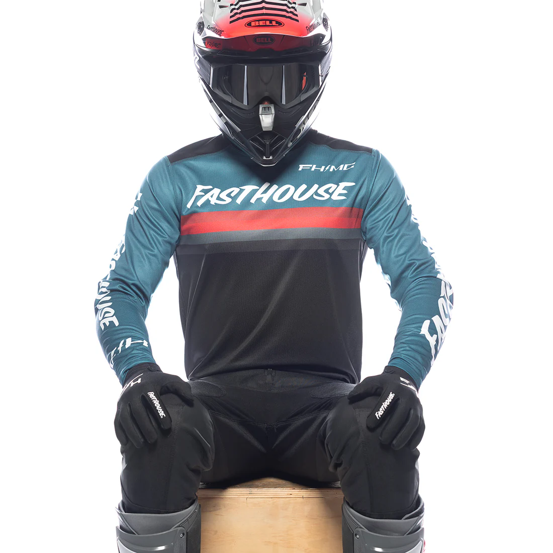 FASTHOUSE CARBON FORCE MX DRES - MODRA