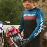 FASTHOUSE CARBON FORCE MX DRES - MODRA