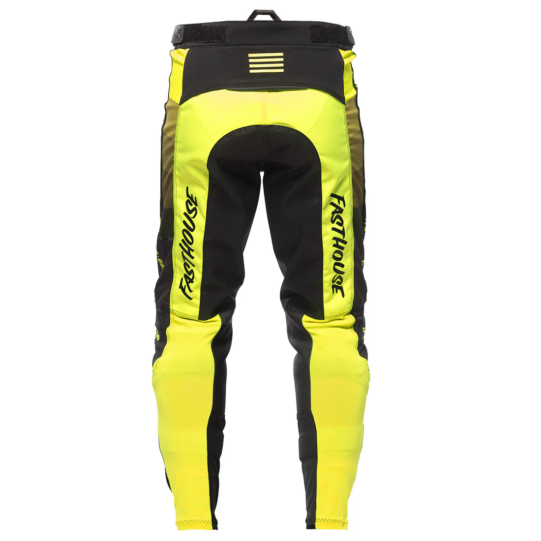 FASTHOUSE ELROD HYPERSONIC MX HLAČE - ČRNA/BELA/FLUO