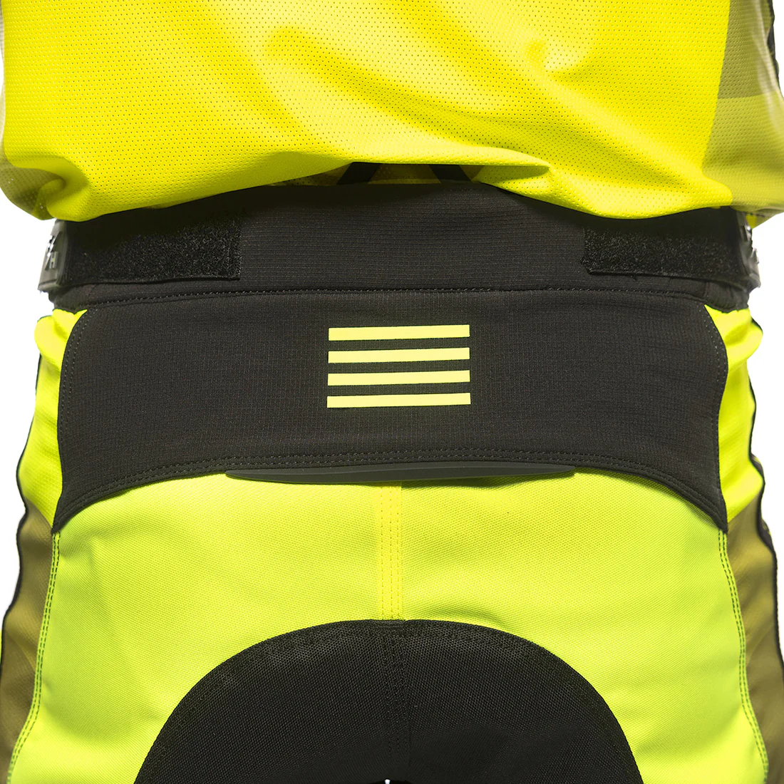 FASTHOUSE ELROD HYPERSONIC MX HLAČE - ČRNA/BELA/FLUO