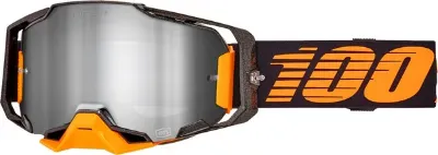 100% ARMEGA HIPER GOGLE – ACOSTA MIRROR SILVER LENS