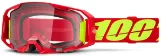 100% ARMATIC GOGGLE – RED CLEAR LENS