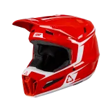 LEATT KOMPLET ČELADA MOTO 3.5 RDEČA + OČALA 3.5