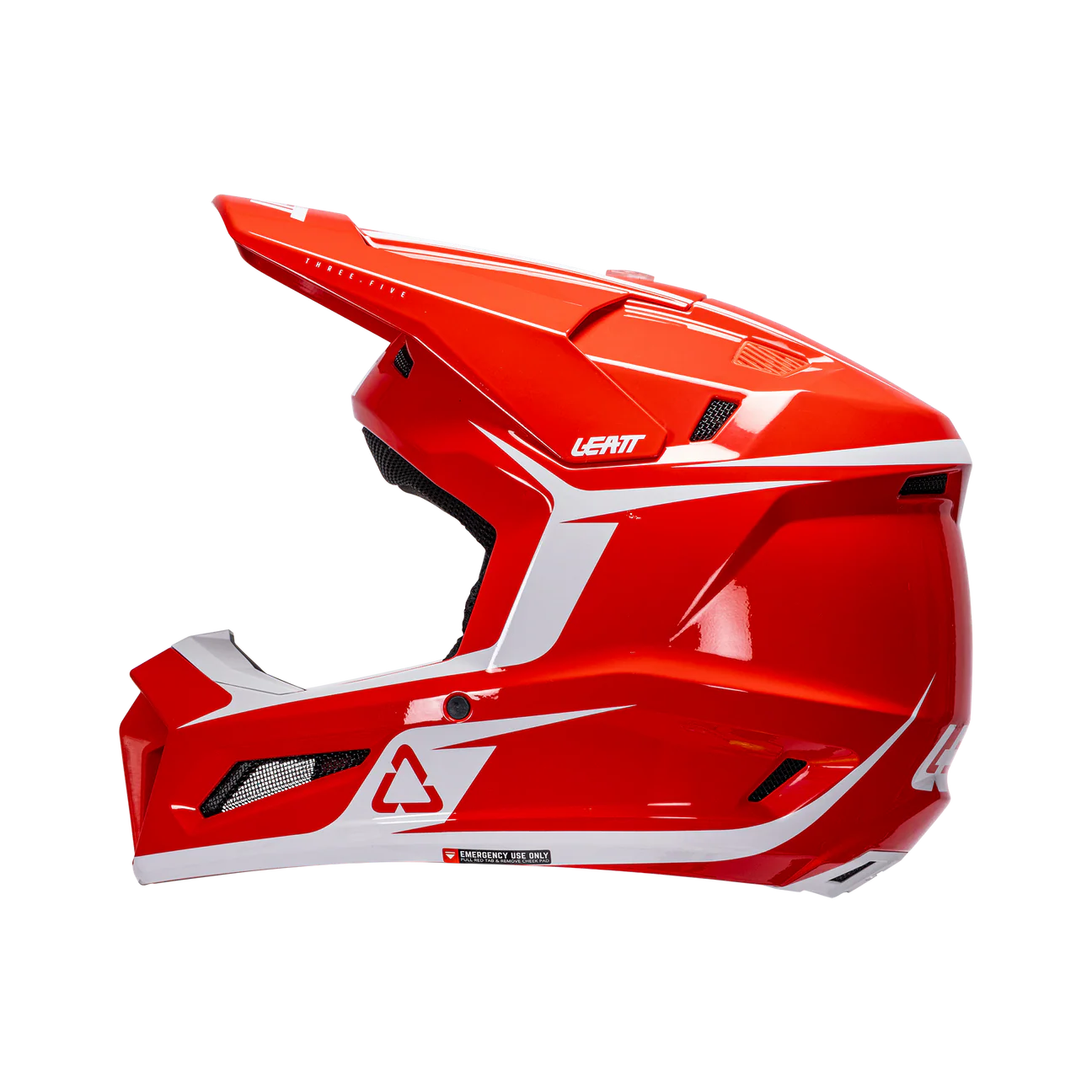 LEATT KOMPLET ČELADA MOTO 3.5 RDEČA + OČALA 3.5