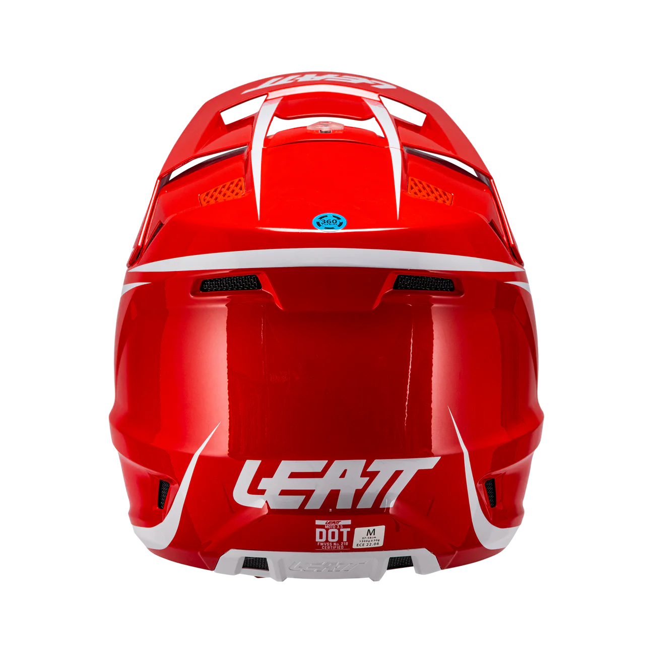 LEATT KOMPLET ČELADA MOTO 3.5 RDEČA + OČALA 3.5