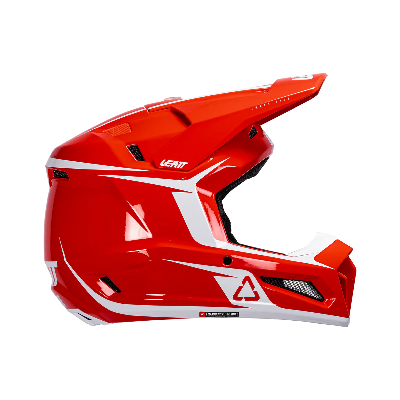 LEATT KOMPLET ČELADA MOTO 3.5 RDEČA + OČALA 3.5