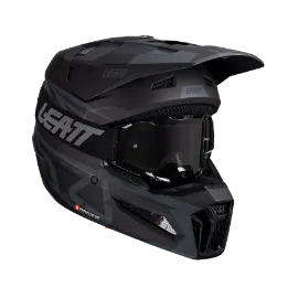 LEATT KOMPLET ČELADA MOTO 3.5 ČRNA + OČALA 3.5