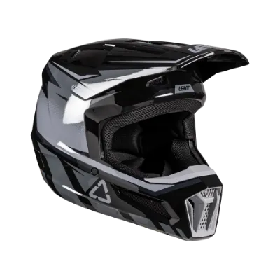 LEATT ČELADA MOTO 2.5 SIVO - ČRNA