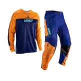 LEATT MX KOMPLET RIDE KIT 3.5 - ORANŽEN / MODER