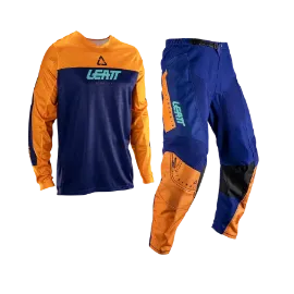 LEATT MX KOMPLET RIDE KIT 3.5 - ORANŽEN / MODER
