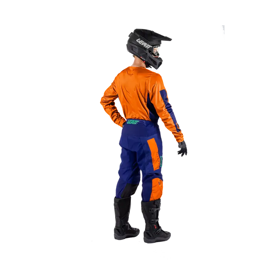 LEATT MX KOMPLET RIDE KIT 3.5 - ORANŽEN / MODER