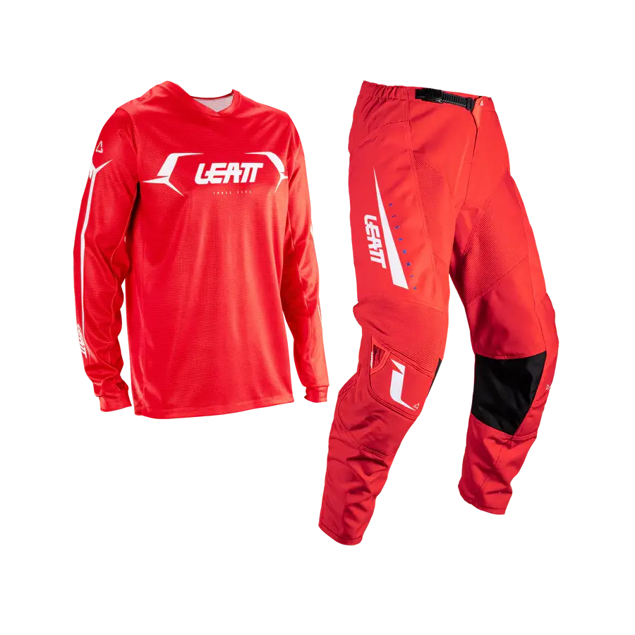 LEATT MX KOMPLET RIDE KIT 3.5 - RDEČ