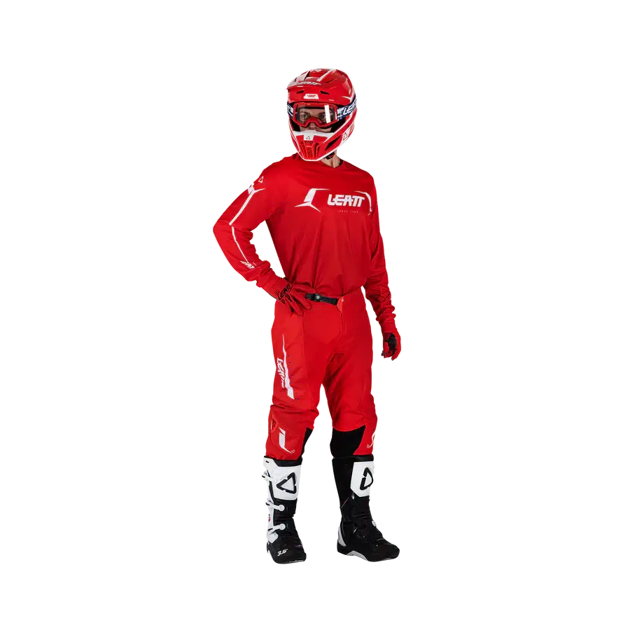 LEATT MX KOMPLET RIDE KIT 3.5 - RDEČ