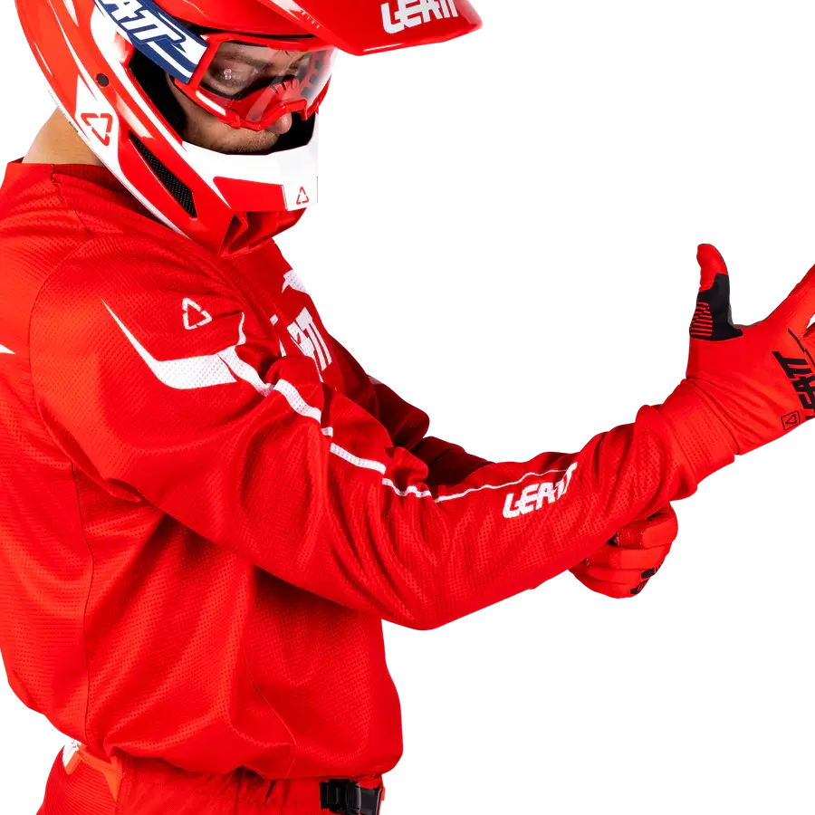 LEATT MX KOMPLET RIDE KIT 3.5 - RDEČ