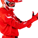 LEATT MX KOMPLET RIDE KIT 3.5 - RDEČ