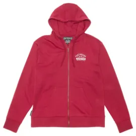 Slika FASTHOUSE ACCLAIMED HOODED ZIP - CRVENA