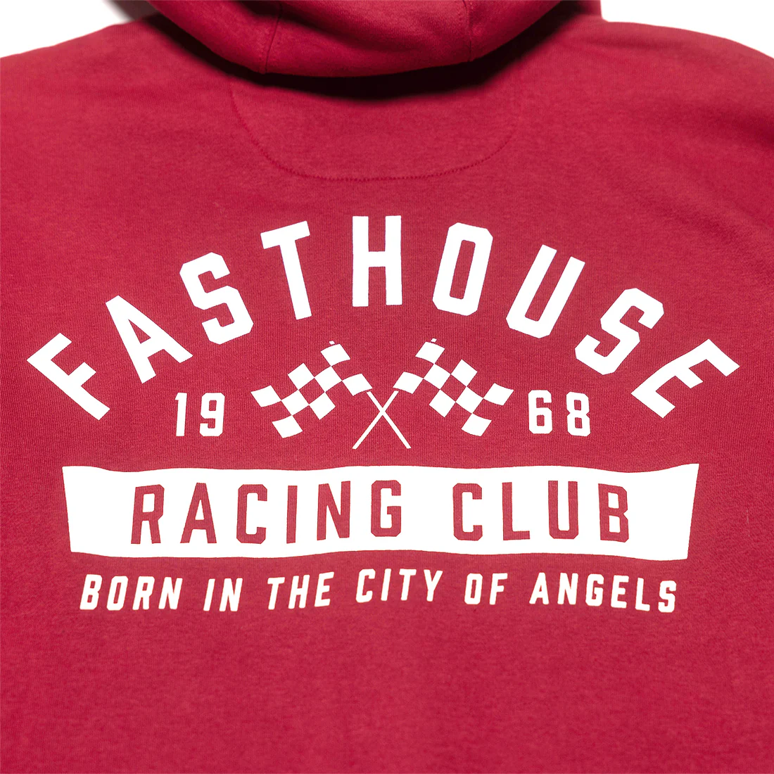 Slika FASTHOUSE ACCLAIMED HOODED ZIP - BORDO