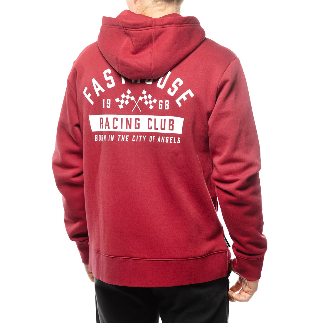 Slika FASTHOUSE ACCLAIMED HOODED ZIP - BORDO