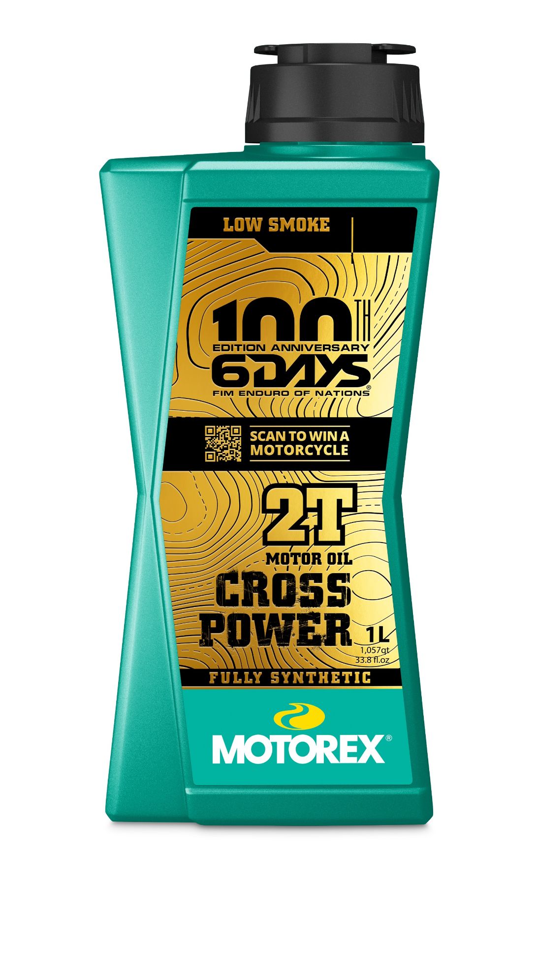Slika MOTOREX CROSS POWER 2T SIX DAYS 100TH ANNIVERSARY MOTORNO OLJE 1L
