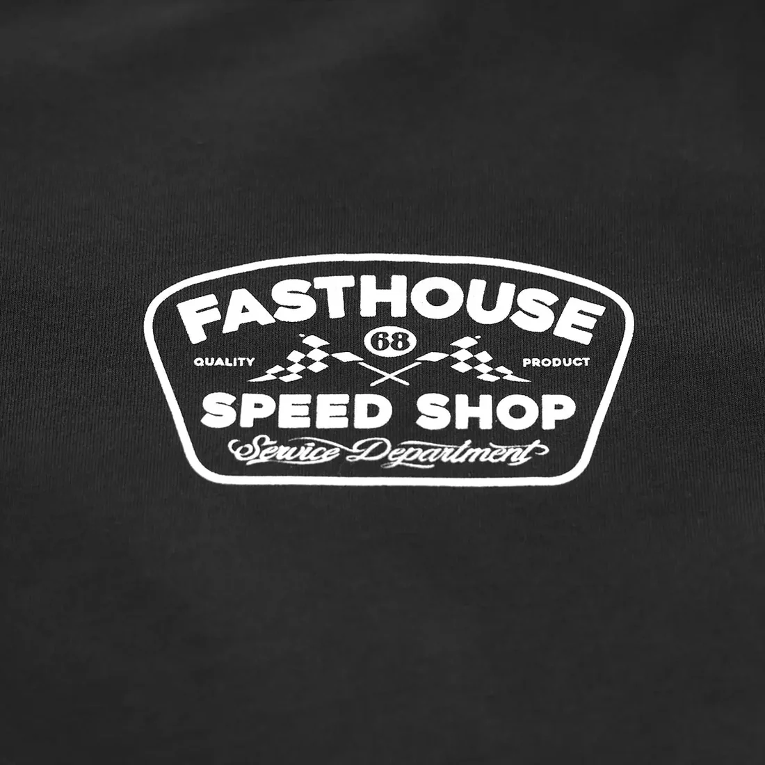 Slika FASTHOUSE WEDGED T-SHIRT - CRNA