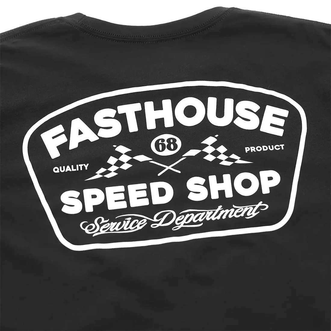 Slika FASTHOUSE WEDGED T-SHIRT - CRNA