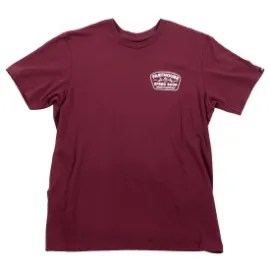 Slika FASTHOUSE WEDGED T-SHIRT - BORDO
