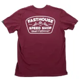 Slika FASTHOUSE WEDGED T-SHIRT - CRVENA
