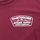 Slika FASTHOUSE WEDGED T-SHIRT - CRVENA