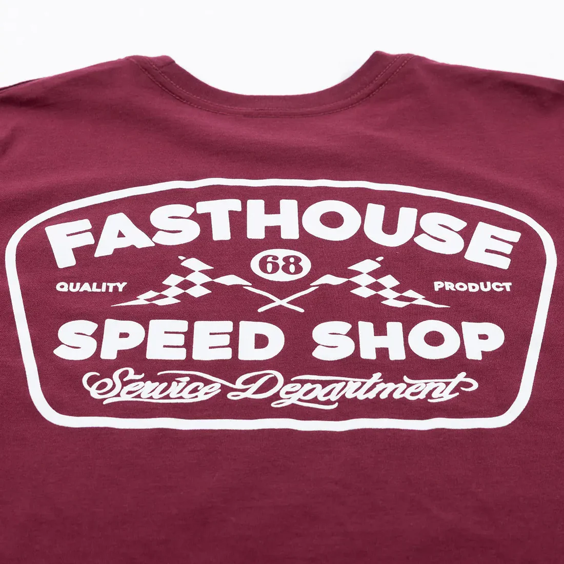 Slika FASTHOUSE WEDGED T-SHIRT - CRVENA