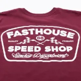 Slika FASTHOUSE WEDGED T-SHIRT - CRVENA