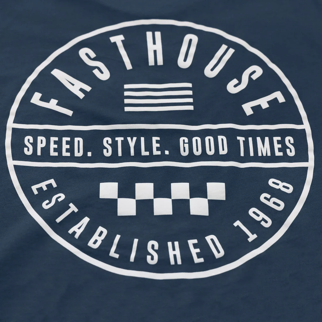 Slika FASTHOUSE STATEMENT T-SHIRT - TEMNO MODRA
