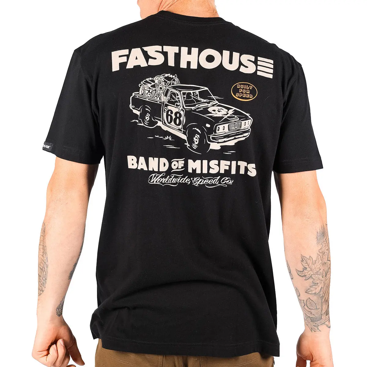Slika FASTHOUSE PURSUIT T-SHIRT - ČRNA