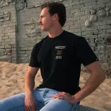 Slika FASTHOUSE PURSUIT T-SHIRT - ČRNA