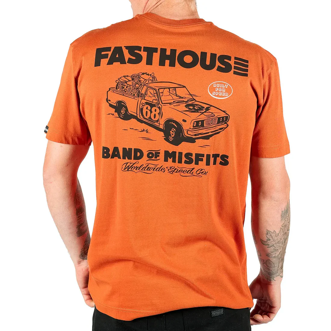 Slika FASTHOUSE PURSUIT T-SHIRT - ORANŽNA