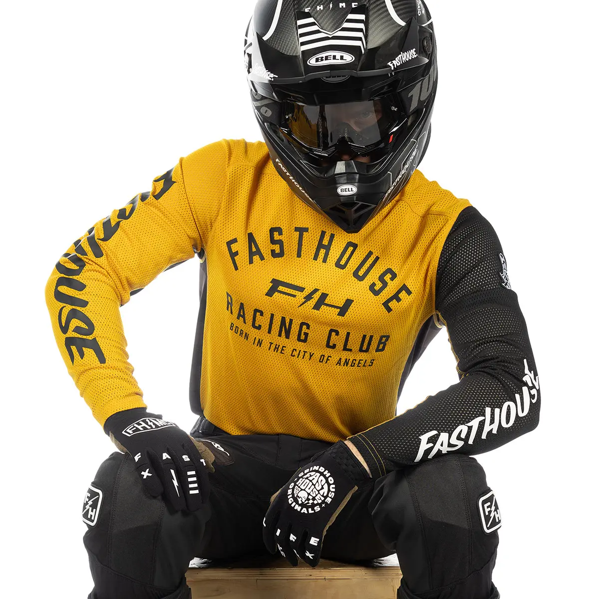 Slika FASTHOUSE GRINDHOUSE AIR-COOLED CLUB DRES – RUMEN
