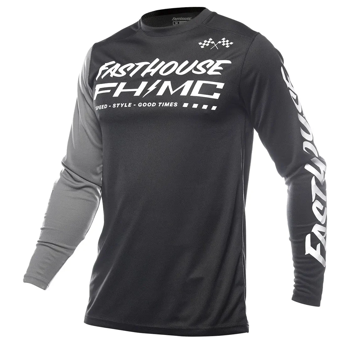 Slika FASTHOUSE CARBON METHOD DRES – ČRNO/SIV