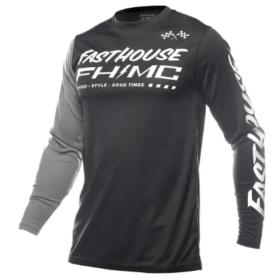 Slika FASTHOUSE CARBON METHOD DRES – CRNO/SIVI