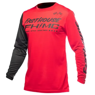 Slika FASTHOUSE CARBON METHOD DRES – CRVENI
