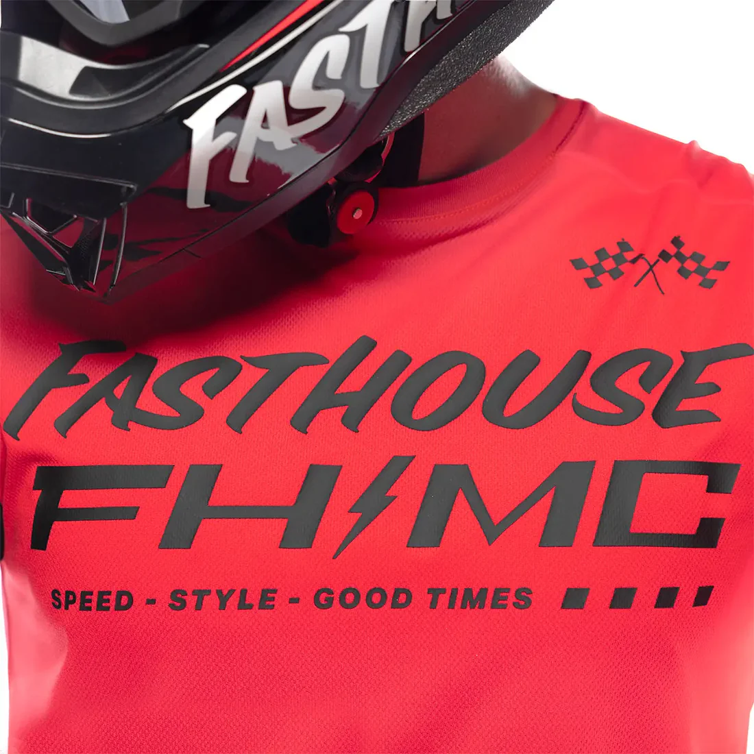 Slika FASTHOUSE CARBON METHOD DRES – CRVENI