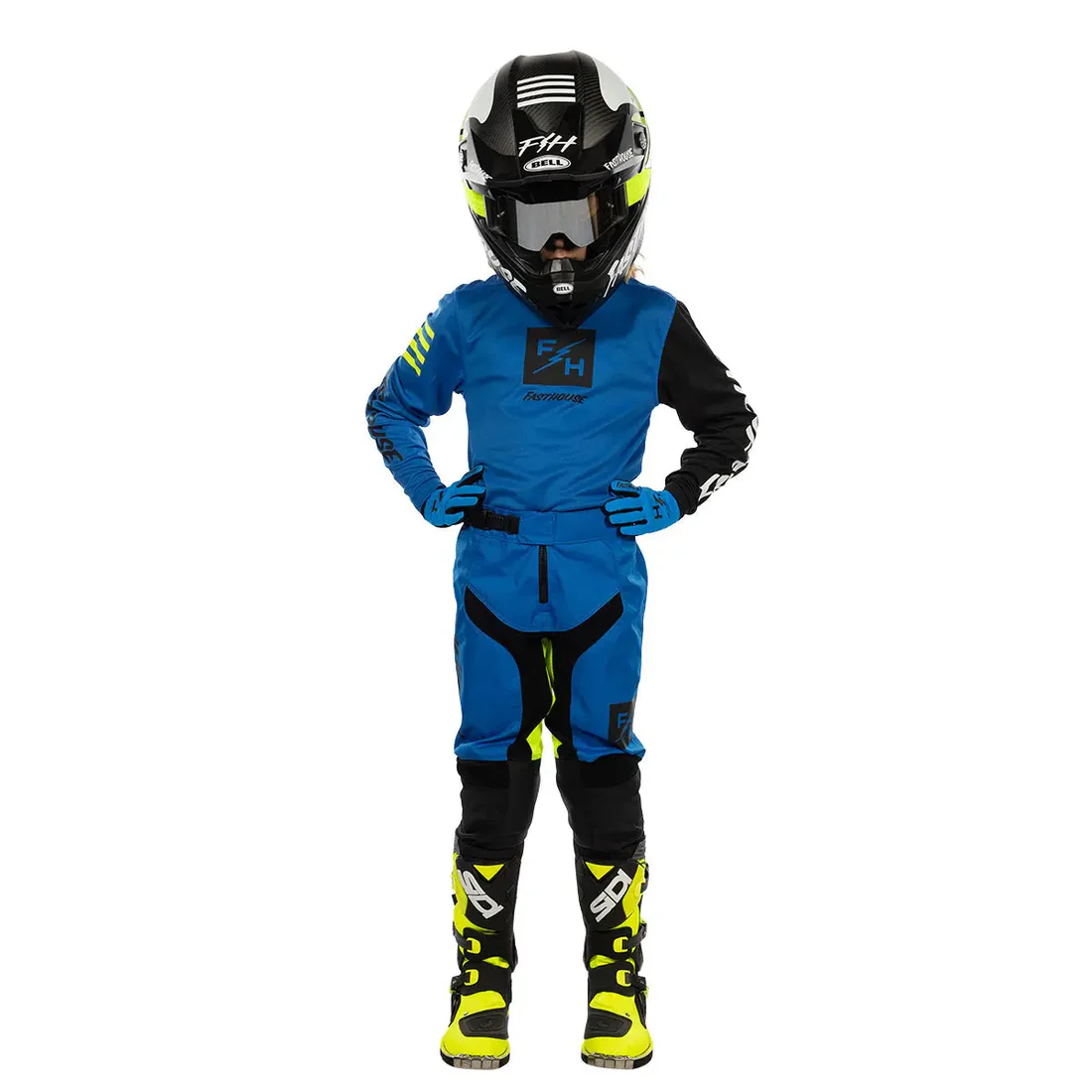 Slika FASTHOUSE CARBON ECHO DJEČJI DRES – PLAVI (ELECTRIC BLUE)