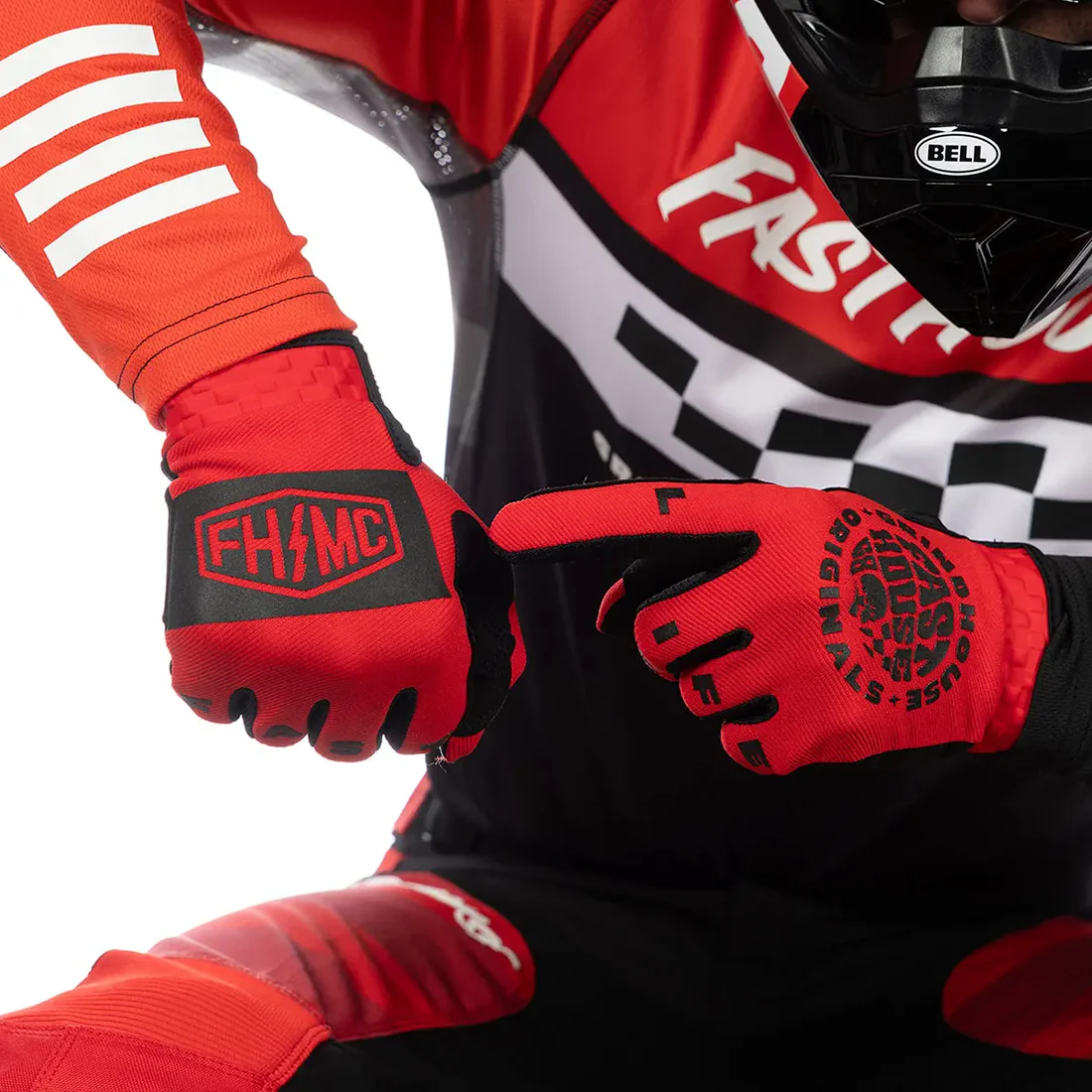 Slika FASTHOUSE SPEED STYLE ATOMIC ROKAVICE – RDEČE