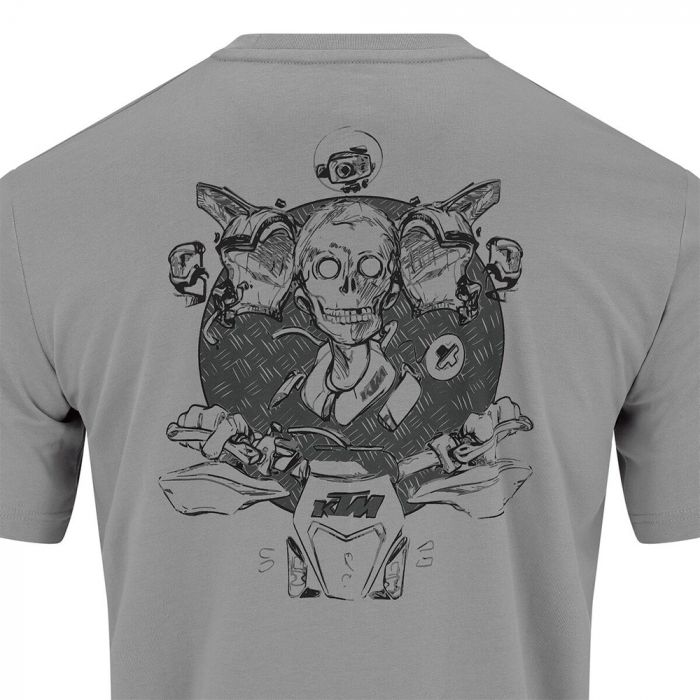 Slika KTM OFFROAD T-SHIRT - SIVA