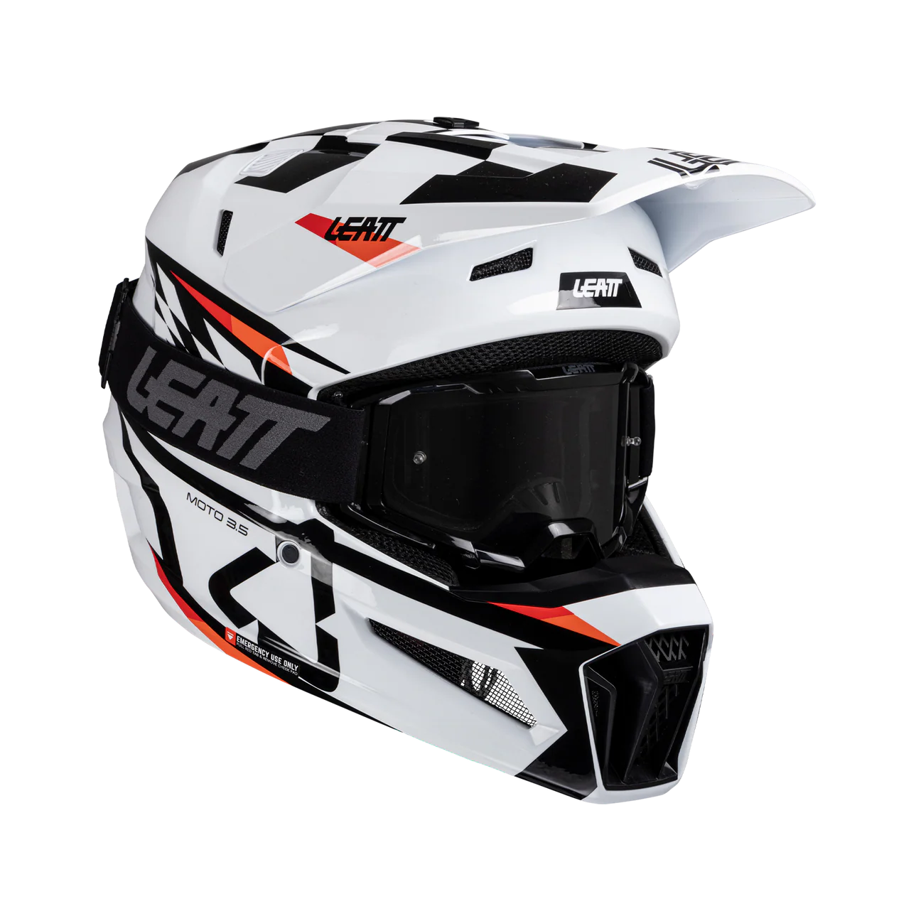 Slika LEATT MOTO 3.5 KACIGA S VIZION 3.5 NAOČALAMA