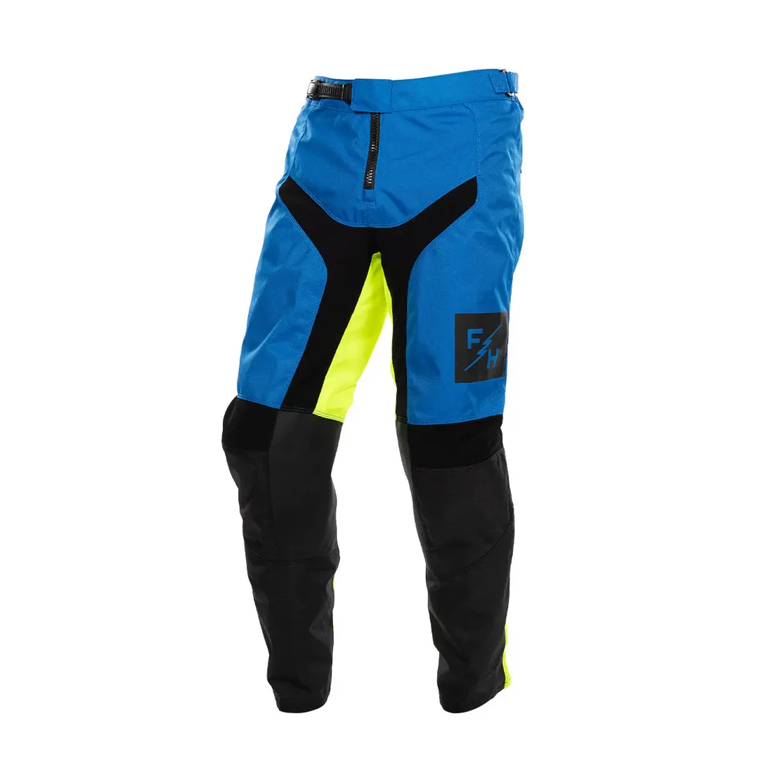 Slika FASTHOUSE CARBON ECHO YOUTH HLAČE ELECTRIC BLUE / HI-VIZ
