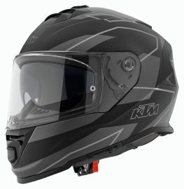 Slika KTM STORM III STEALTH ECE MOTORISTIČNA ČELADA - ČRNA