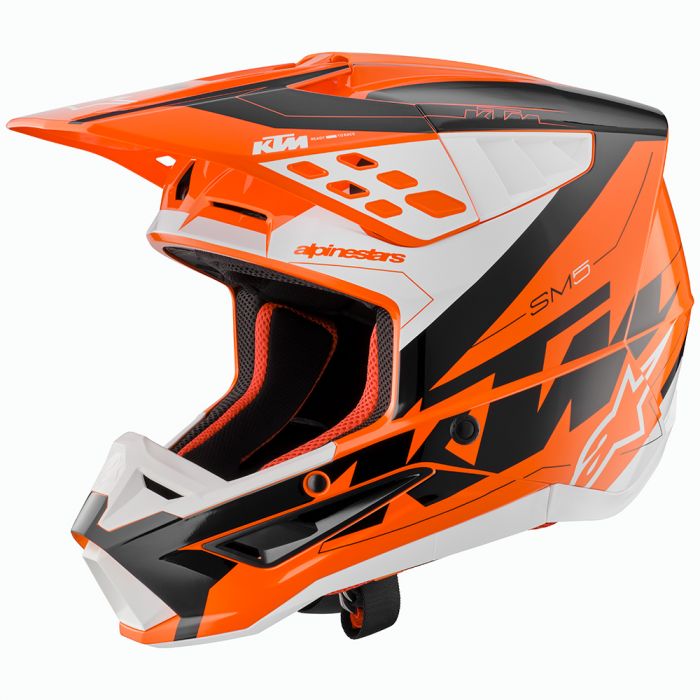 Slika KTM S-M5 ECE/DOT MX ČELADA - ORANŽNA