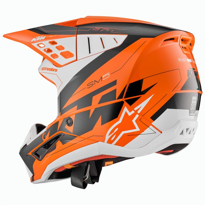 Slika KTM S-M5 ECE/DOT MX ČELADA - ORANŽNA