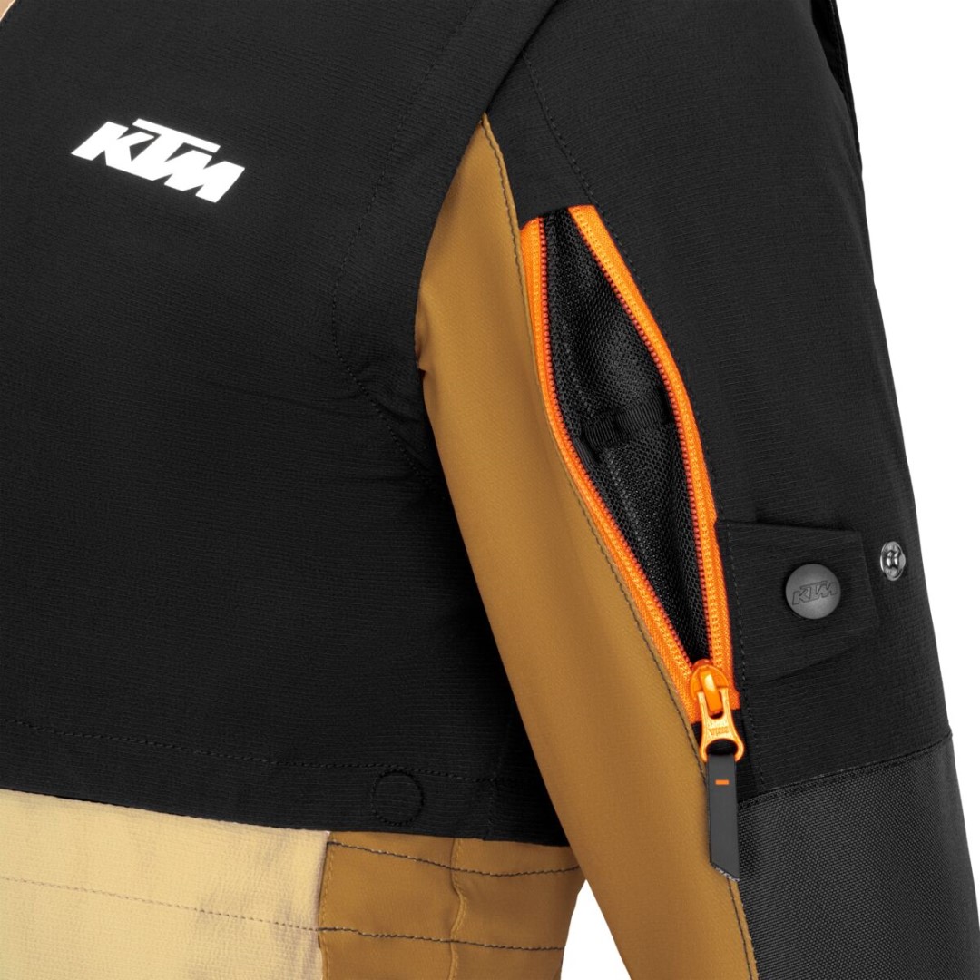 Slika KTM RACETECH ENDURO JAKNA - CRNO/BEŽ